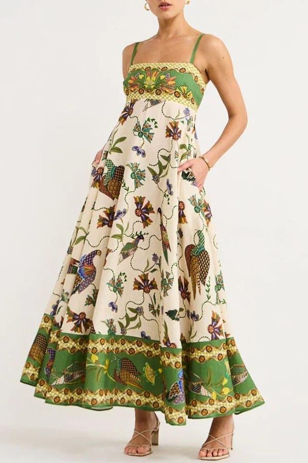 Robe Femme Été Trapèze -4