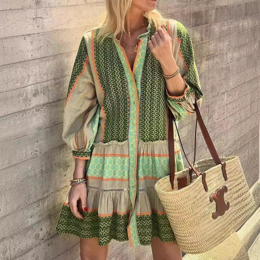 Robe trapèze décontractée Robe trapèze décontractée