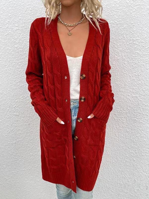 Cardigan Femme 3-en-1-rouge Cardigan Femme 3-en-1-rouge